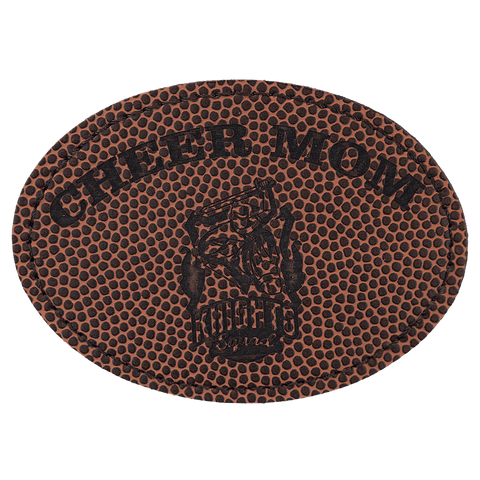 Sports Oval Leather Patches w/ Exclusive Bulk Pricing