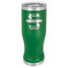 green pilsner tumbler