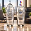 16oz Willi Becher Glass, Custom Engraved or UV Printed Logo Branding for Businesses