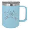 light blue coffee mug tumbler