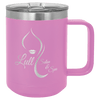 light purple coffee mug tumbler