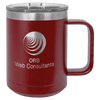 maroon coffee mug tumbler