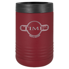 maroon beverage holder