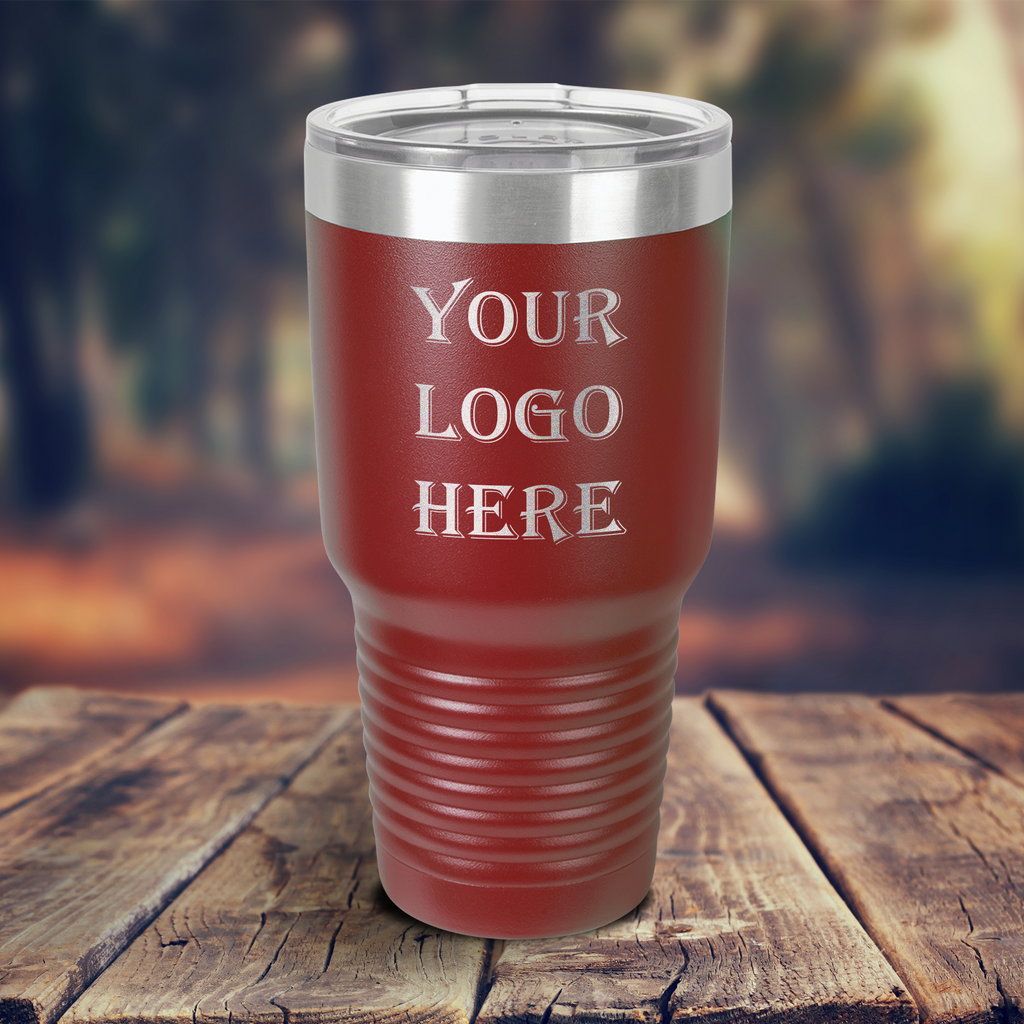 maroon tumbler