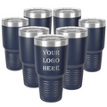 Set of 7 - 30 oz Custom Engraved Ringneck Tumblers