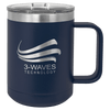 navy blue coffee mug tumbler