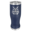 navy blue pilsner tumbler