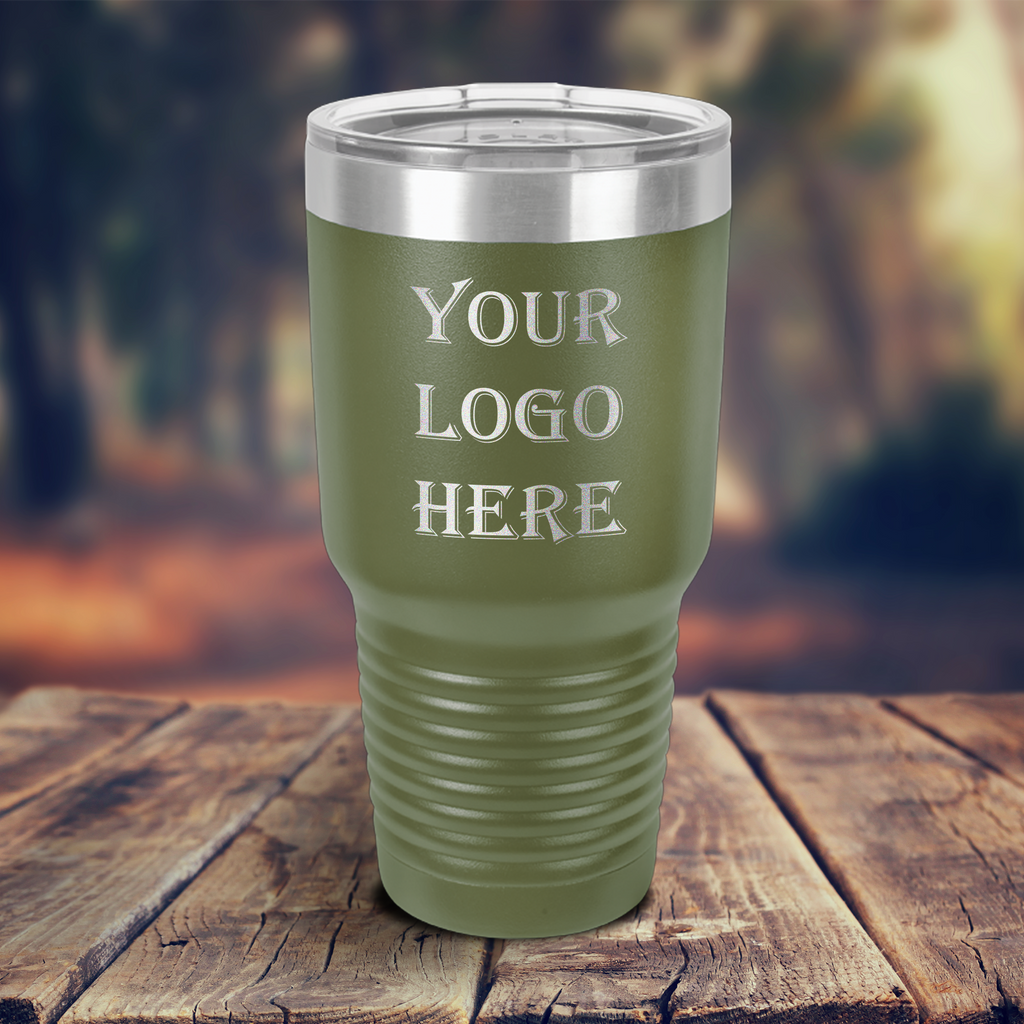 olive green tumbler