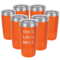 Set of 7 - 20 oz Custom Engraved Ringneck Tumblers