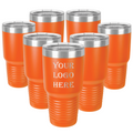 Set of 7 - 30 oz Custom Engraved Ringneck Tumblers