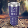 purple tumbler