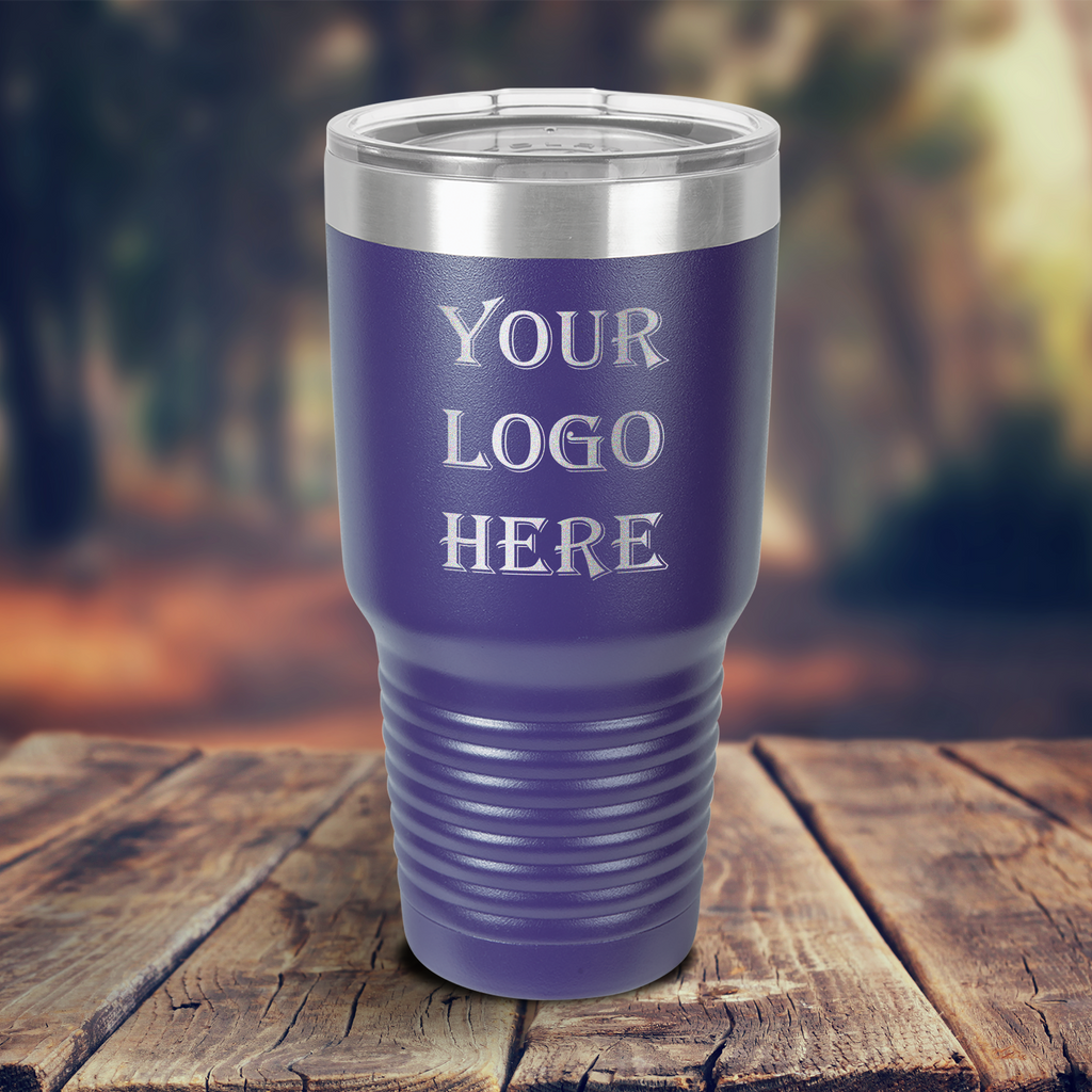 purple tumbler