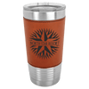 rawhide leatherette tumbler