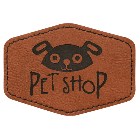 Hex Leather Patches w/ Exclusive Bulk Pricing