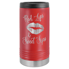 red beverage holder