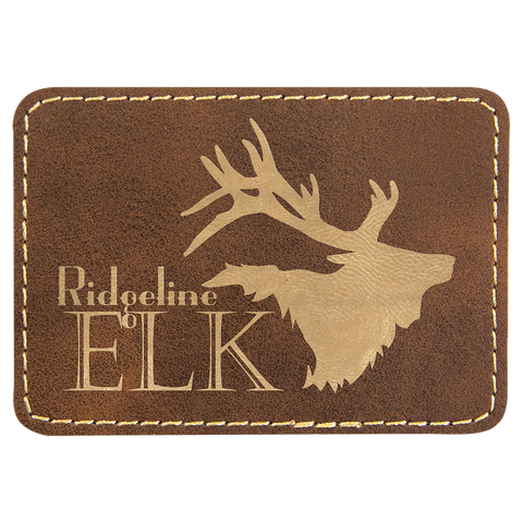 Rectangular Leather Patches w/ Exclusive Bulk Pricing