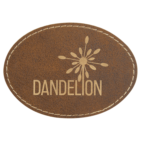 Oval Leather Patches w/ Exclusive Bulk Pricing