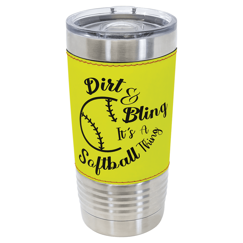 softball tumbler