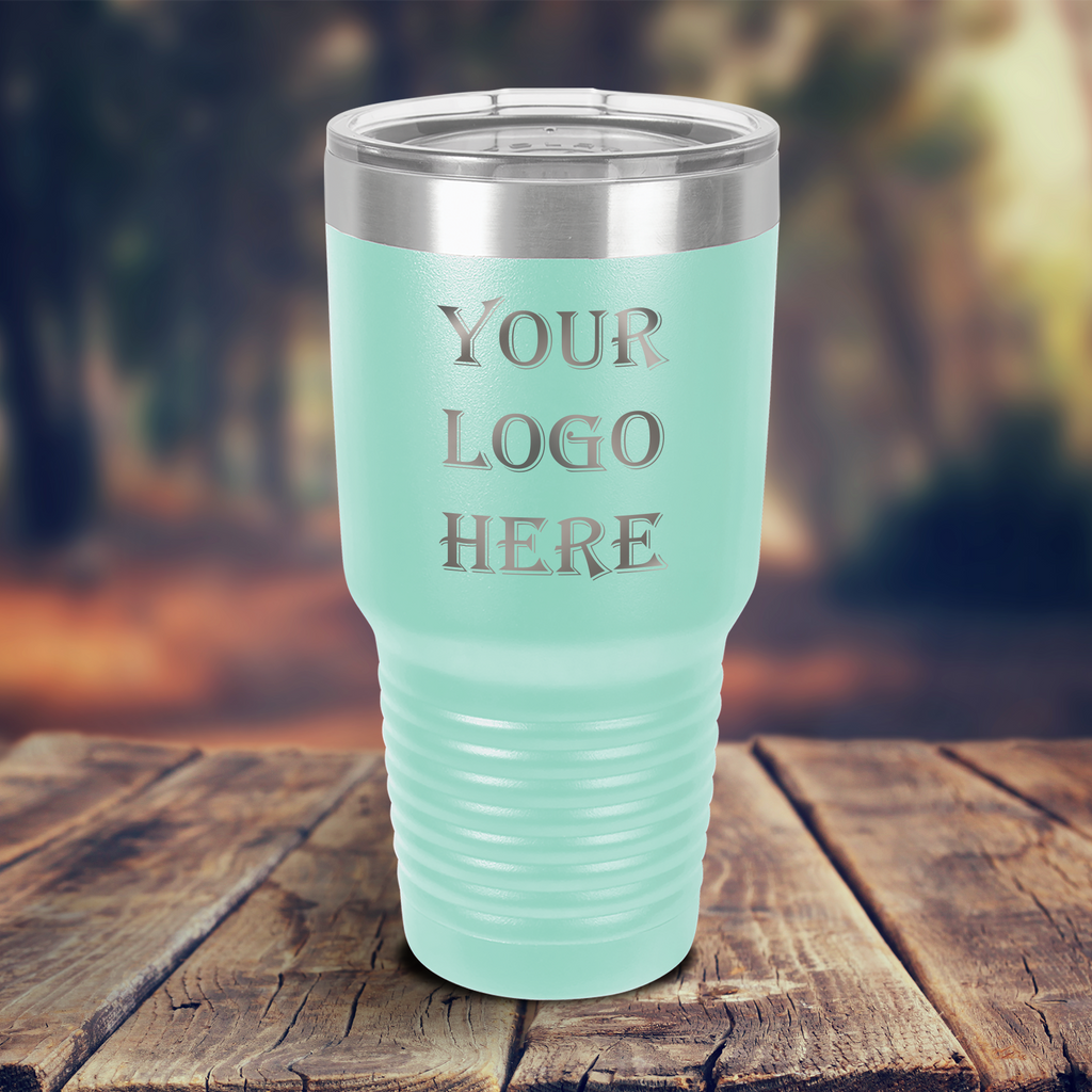 teal tumbler