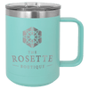 teal coffee mug tumbler