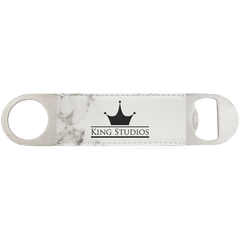 white marble bottle opener