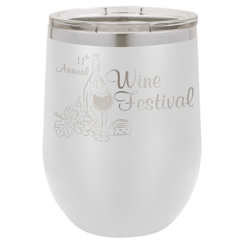 12oz Stemless Wine Tumbler w/ Exclusive Bulk Wholesale Pricing