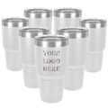 Set of 7 - 30 oz Custom Engraved Ringneck Tumblers