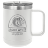 white coffee mug tumbler