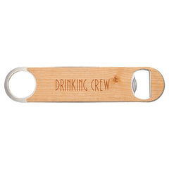 wooden bottle opener