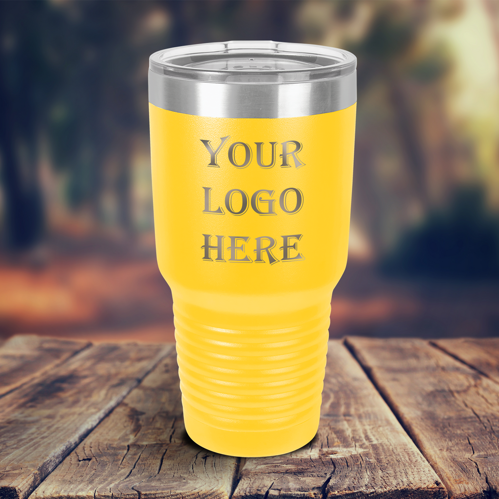 yellow tumbler