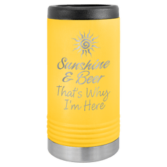 yellow beverage holder