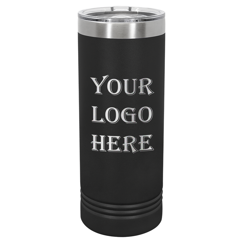 22 oz Custom Engraved Skinny Tumblers w/ Exclusive Bulk Wholesale Pricing