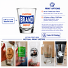 1.7 oz Custom Shot Glass, Personalized Logo Bulk Promotional Gifts