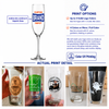 Personalized Champagne Flute, Engraved or UV Print 8oz Glass