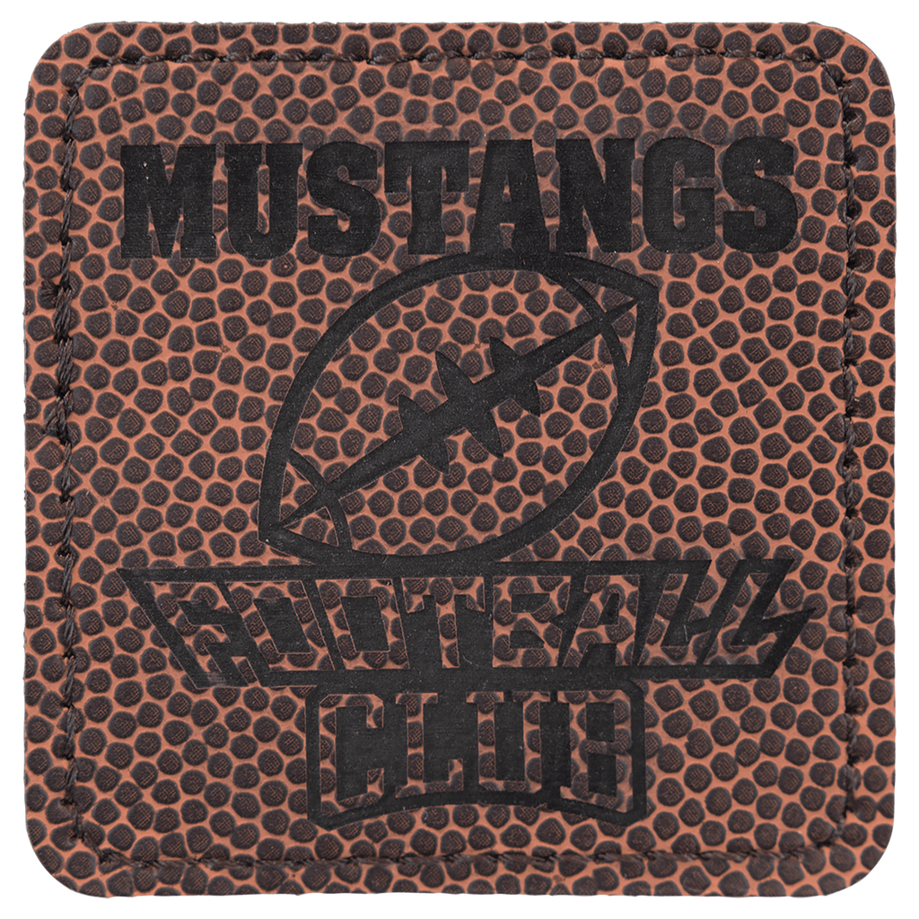 football leather patch