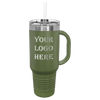 olive green travel mug
