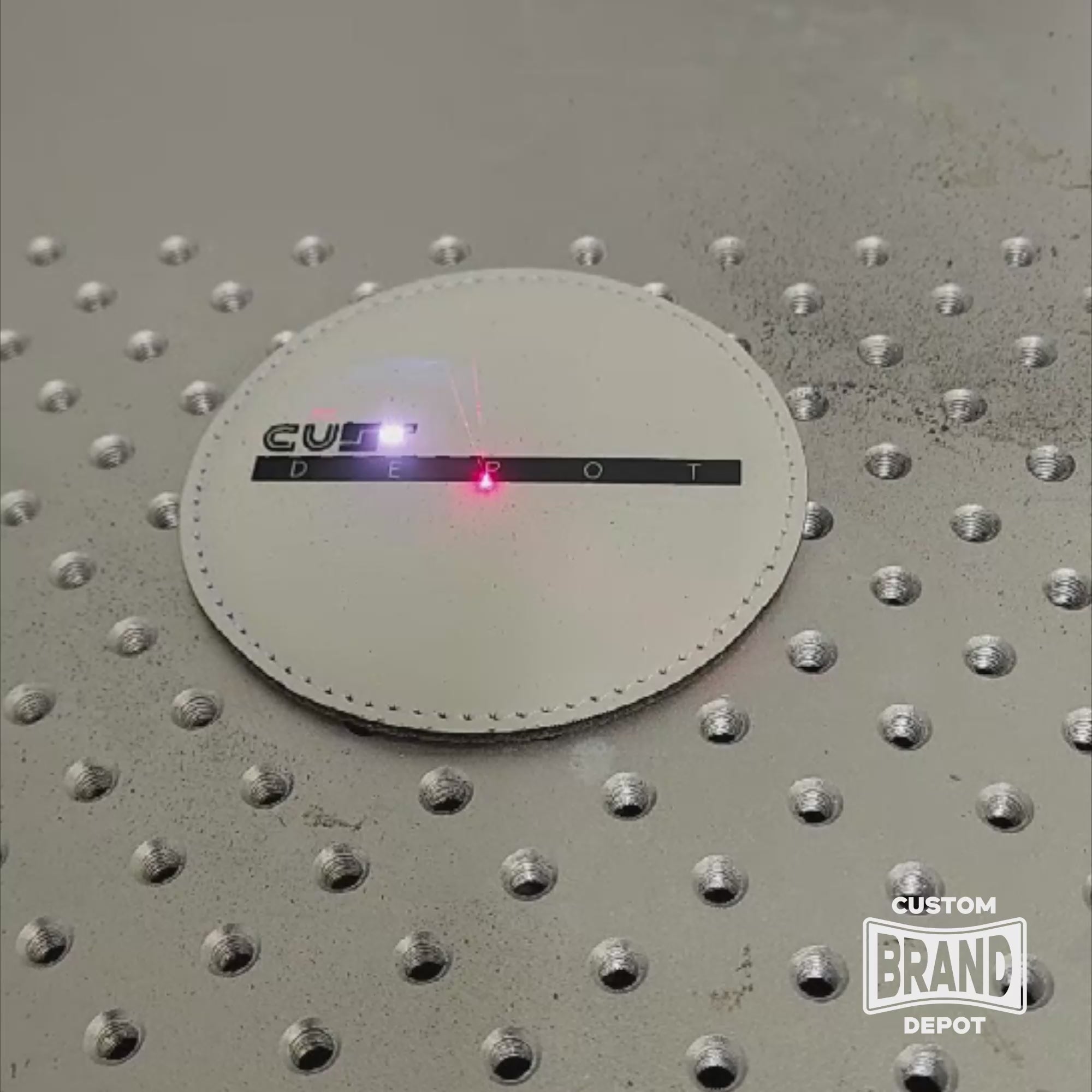 4" Round Leatherette Coaster with Exclusive Bulk Wholesale Pricing