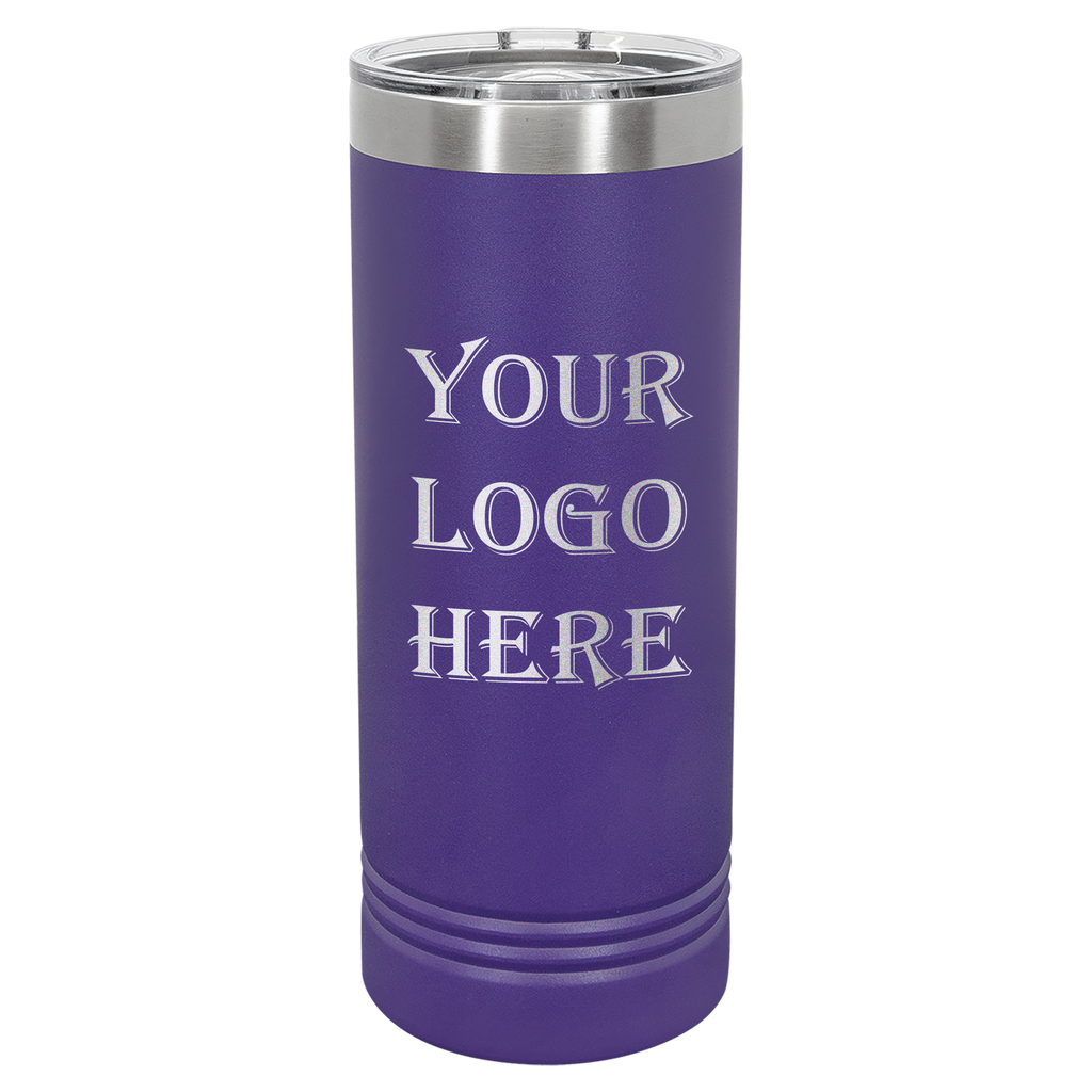 purple tumbler