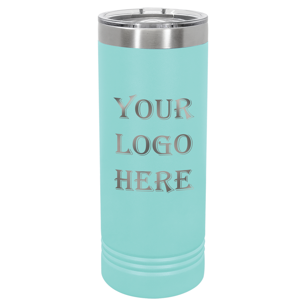 teal tumbler