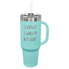 teal travel mug