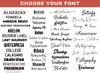 choose your font